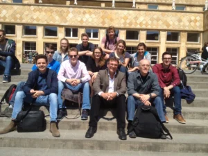 Zwei Kurse zu Besuch an der Universität Frankfurt