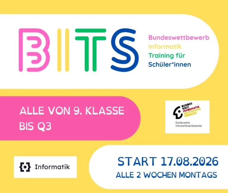 Bundeswettbewerb Informatik Poster oberer Teil