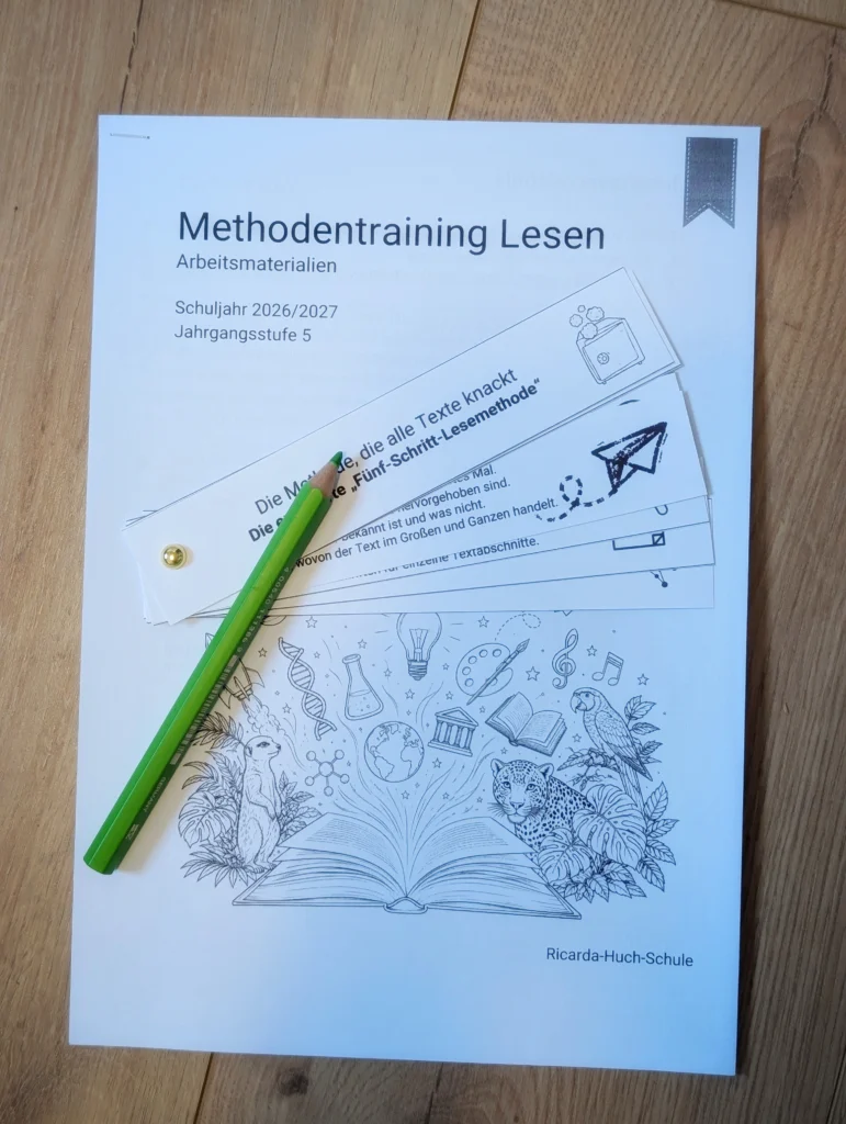 Methodentraining Lesen: Arbeitsheft und Materialien zum Lesen